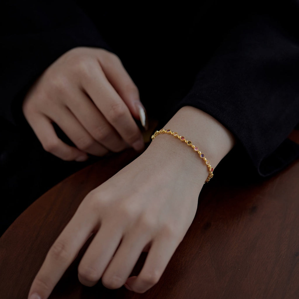 [Lumi Jewels]Sparkling Exquisite Round Cut Party Bracelet