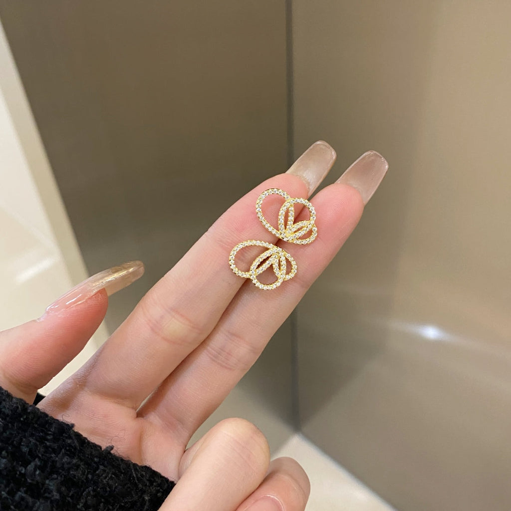 [Lumi Jewels]Exquisite Butterfly Shape Earrings