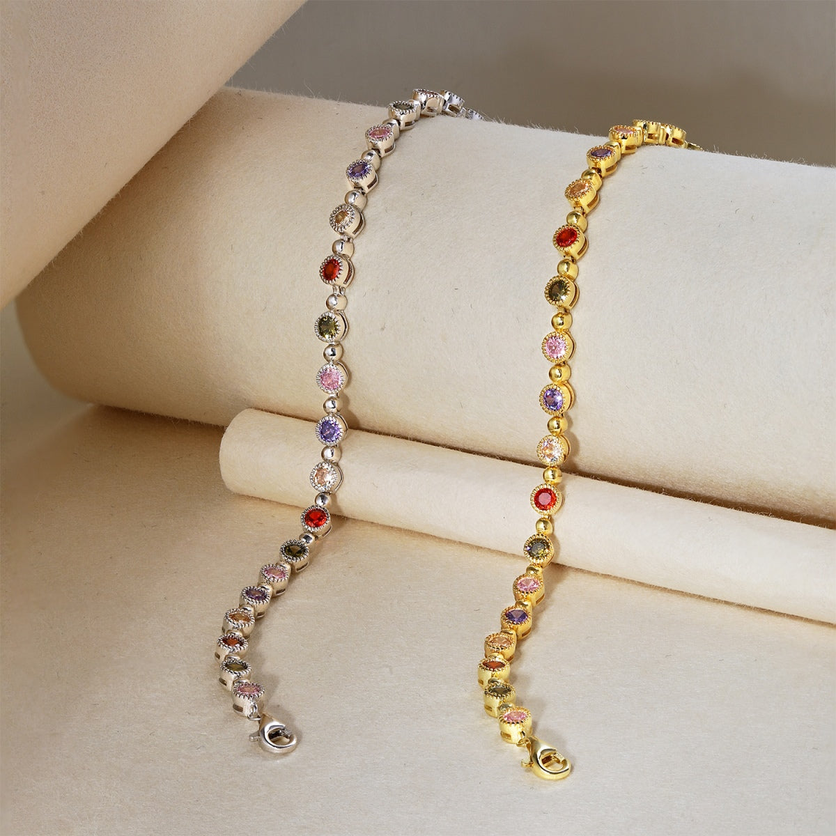 [Lumi Jewels]Sparkling Exquisite Round Cut Party Bracelet