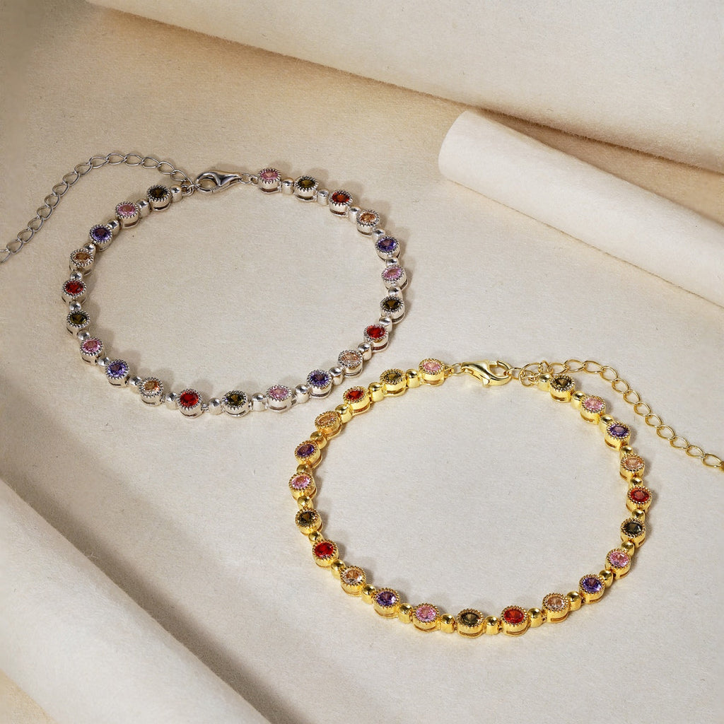 [Lumi Jewels]Sparkling Exquisite Round Cut Party Bracelet