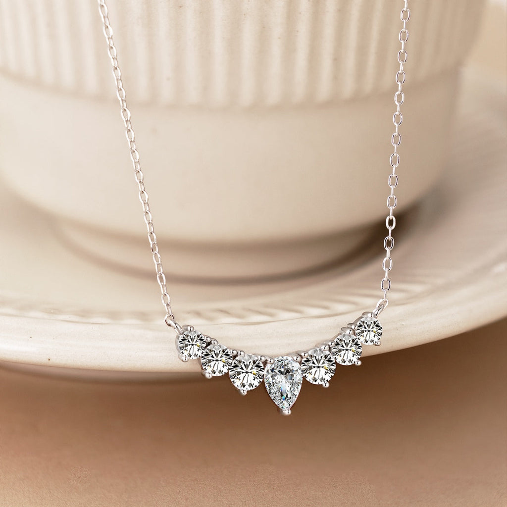 [Lumi Jewels]Dainty Colorful Heart Necklace