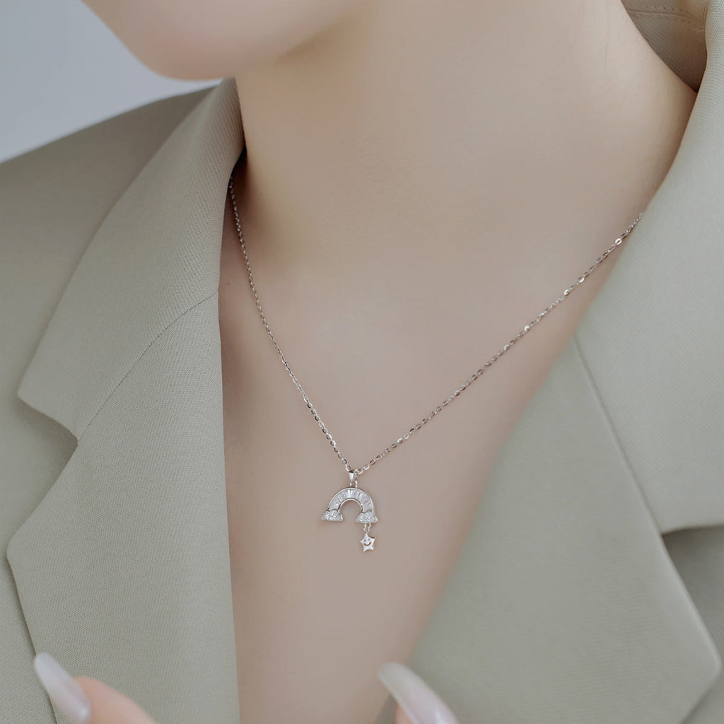 [Lumi Jewels]Unique Rainbow Star Necklace