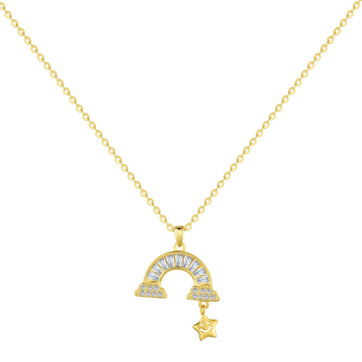[Lumi Jewels]Unique Rainbow Star Necklace