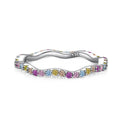 [Lumi Jewels]Dainty Colorful Round Cut Party Ring