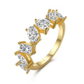 [Lumi Jewels]Delicate Multi Cut Ring
