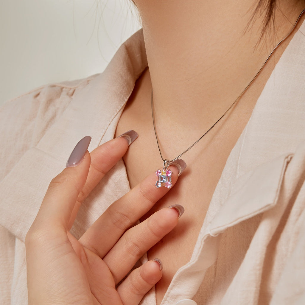 [Lumi Jewels]Gorgeous Multi Colorful Necklace