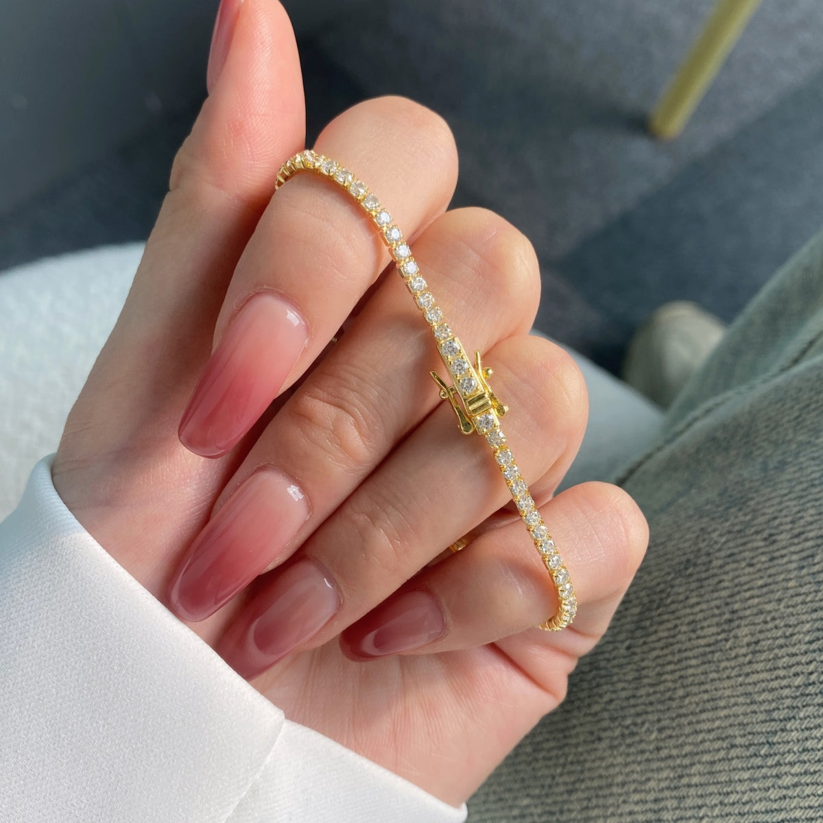 [Lumi Jewels]Radiant Colorful Round Cut Party Bracelet