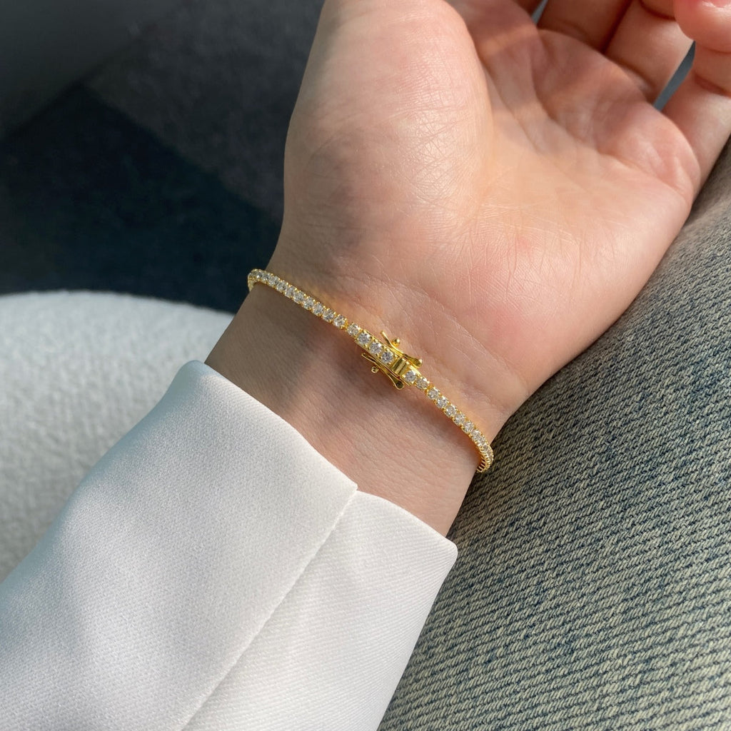 [Lumi Jewels]Radiant Colorful Round Cut Party Bracelet