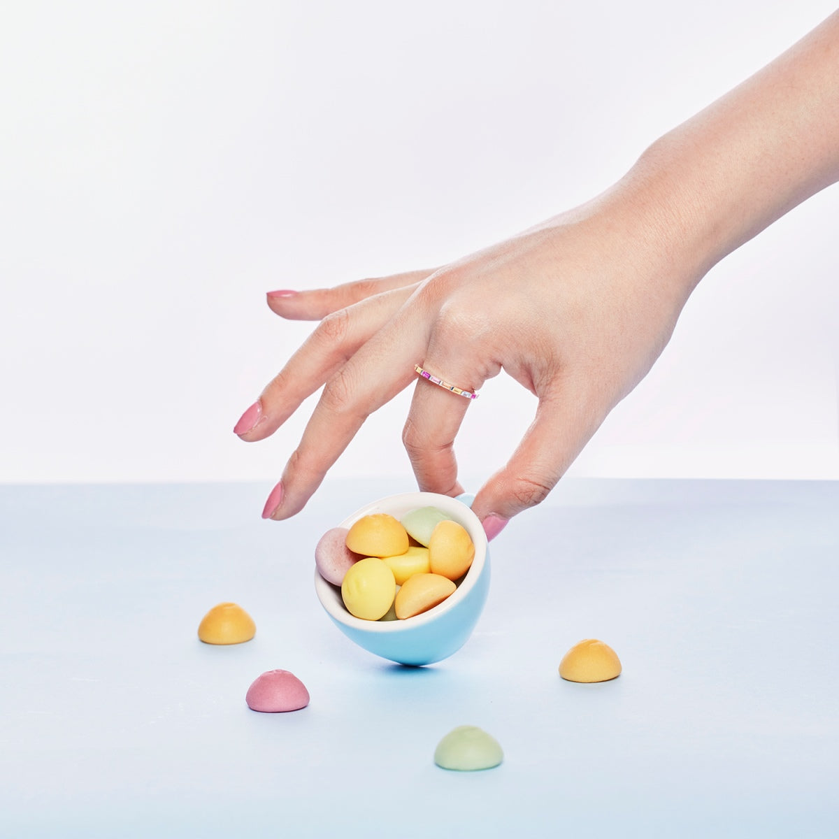 [Lumi Jewels]Lively In Shades Elegant Radiant Cut Daily Ring