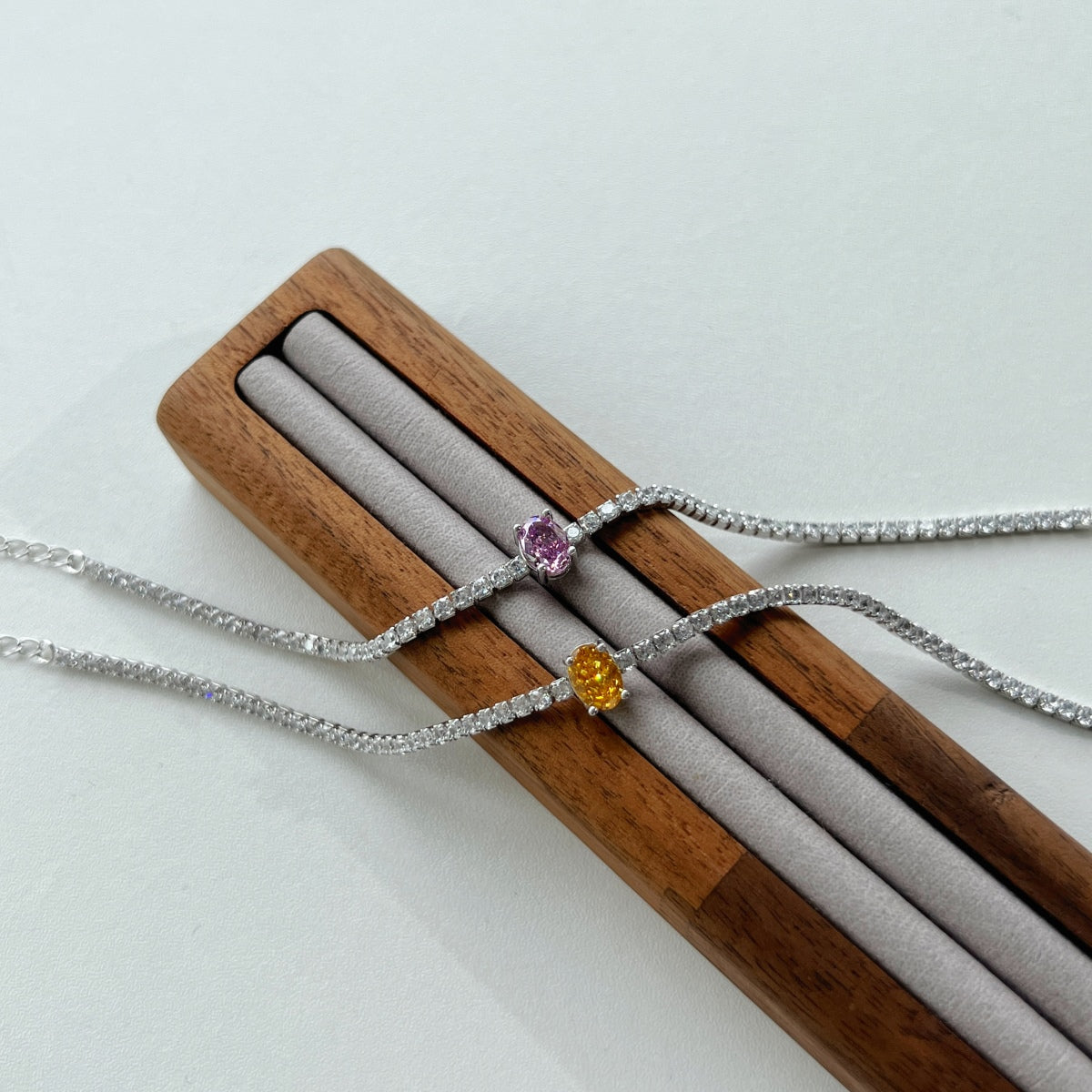 [Lumi Jewels]0.75 Carat Exquisite Oval Cut Daily Bracelet
