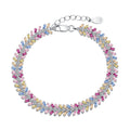 [Lumi Jewels]Dainty Radiant Emerald Cut Daily Bracelet