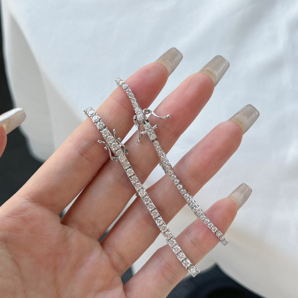 [Lumi Jewels]Dazzling Exquisite Round Cut Daily Bracelet