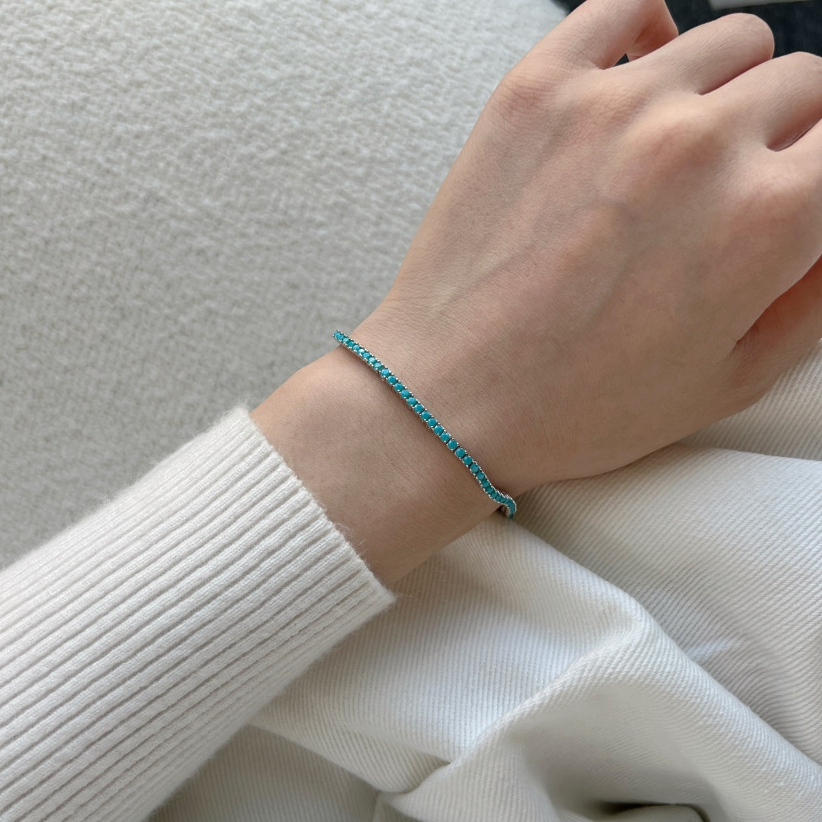 [Lumi Jewels]Dazzling Exquisite Round Cut Daily Bracelet