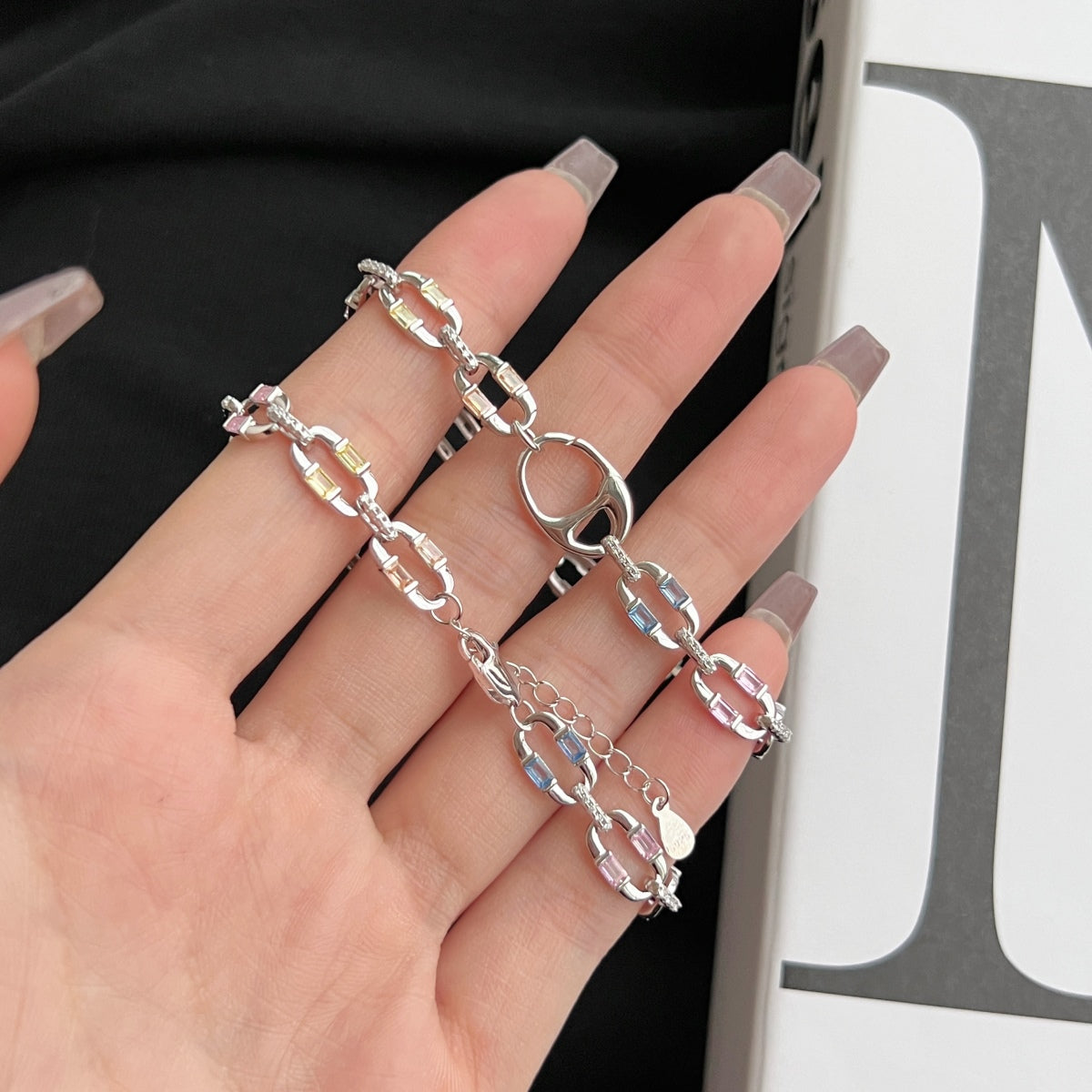 [Lumi Jewels]Dazzling Colorful Daily Bracelet