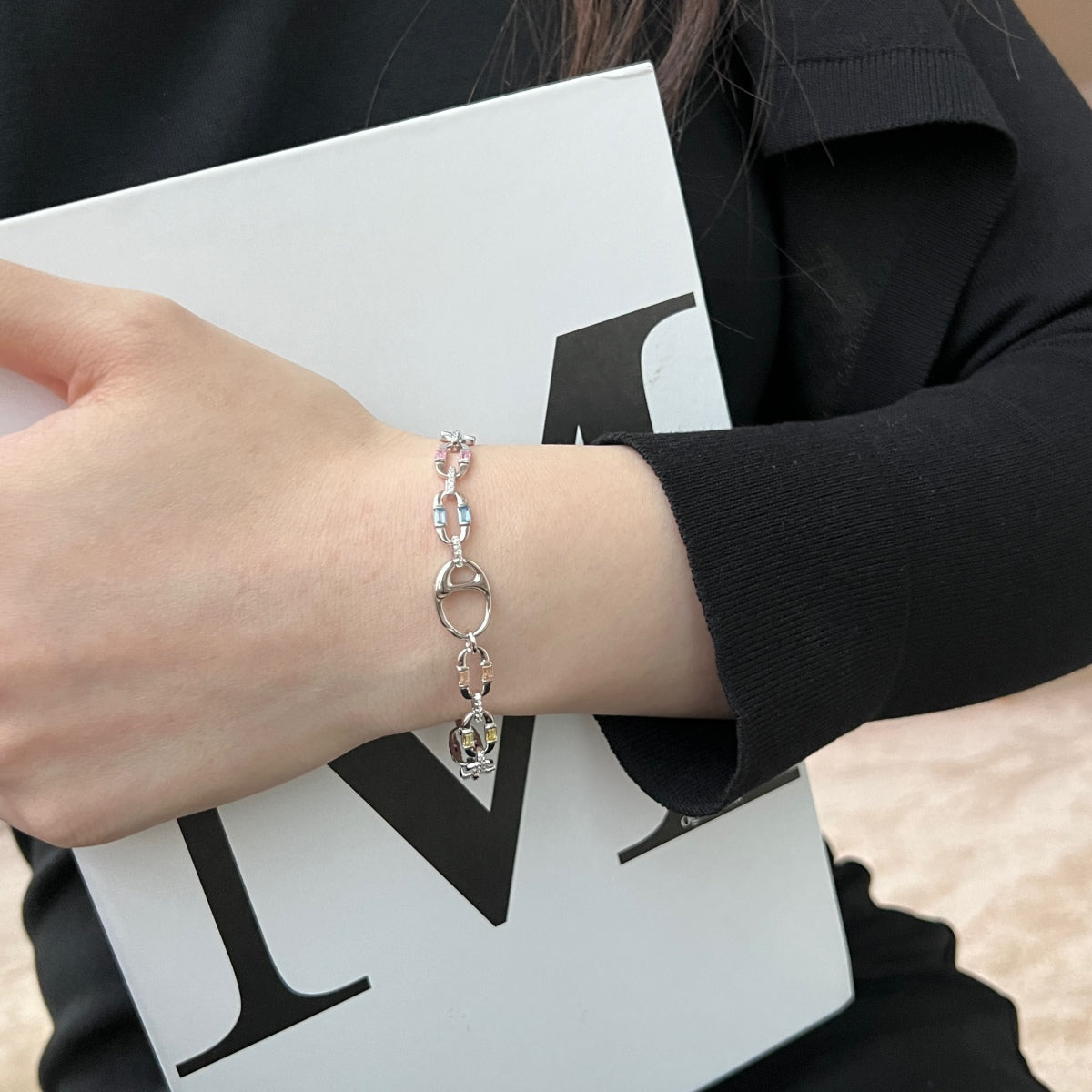 [Lumi Jewels]Dazzling Colorful Daily Bracelet