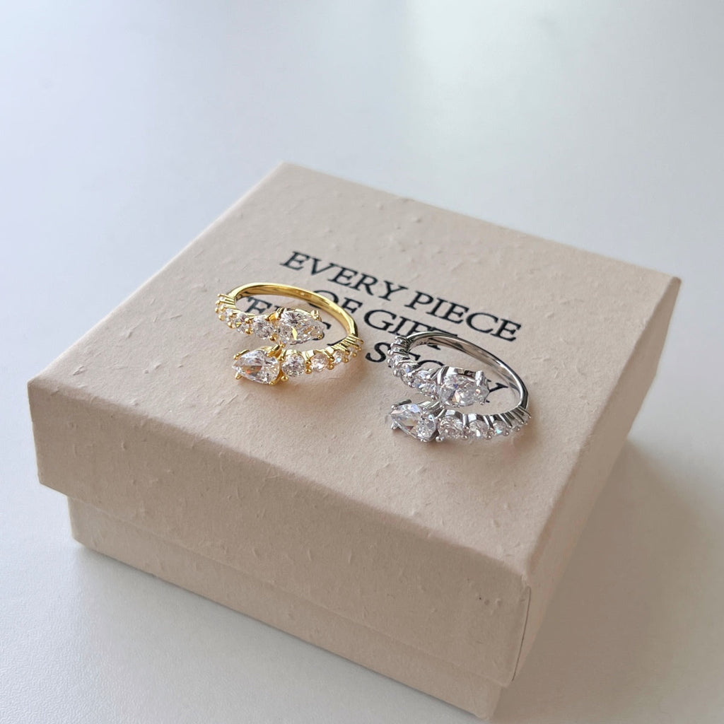[Lumi Jewels]Delicate Lively Snake Shape Daily Ring