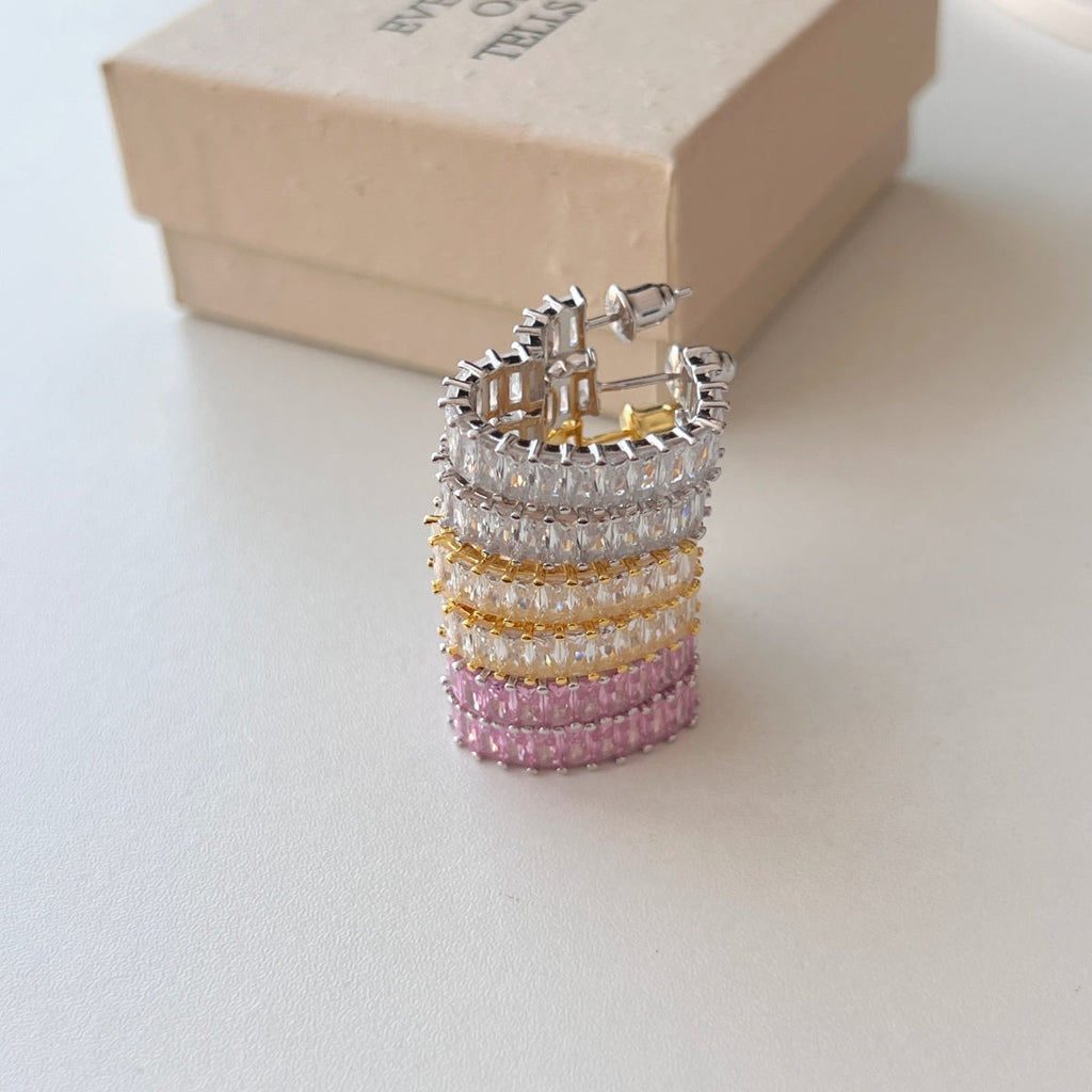 [Lumi Jewels]Radiant Heart Cutout Earrings