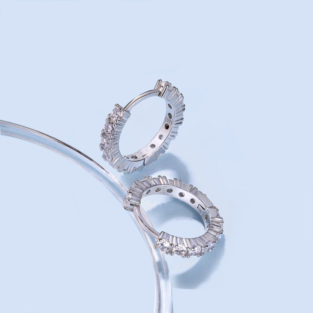 [Lumi Jewels]Radiant Colorful Round Cut Earrings