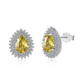 [Lumi Jewels]Delicate Gorgeous Pear Cut Daily Earrings