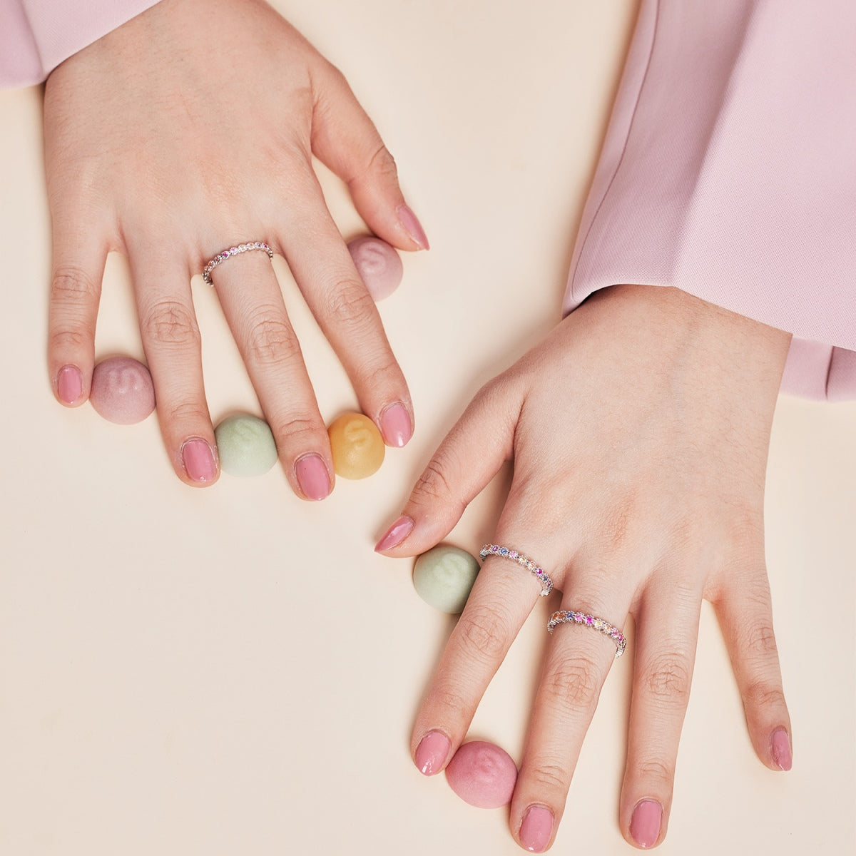 [Lumi Jewels]Exquisite Colorful Round Cut Party Ring