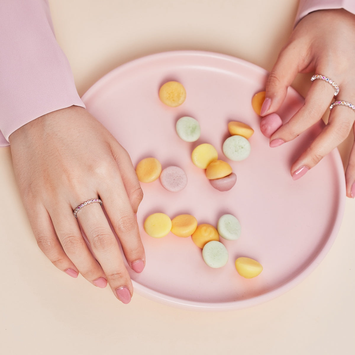 [Lumi Jewels]Exquisite Colorful Round Cut Party Ring