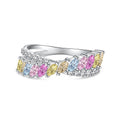 [Lumi Jewels]Unique Colorful Marquise Cut Daily Ring