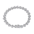 [Lumi Jewels]0.75 Carat Elegant Romantic Heart Shape Lover Bracelet