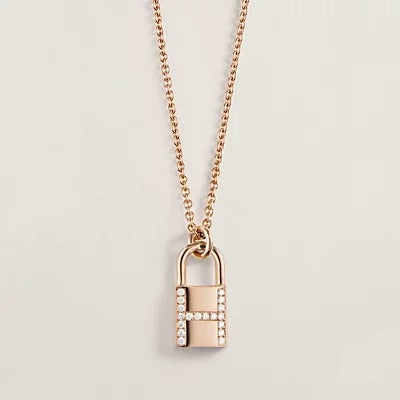 [Lumi Jewels]HM ADVANCED NICHE LOCK HEAD NECKLACE DIAMONDS