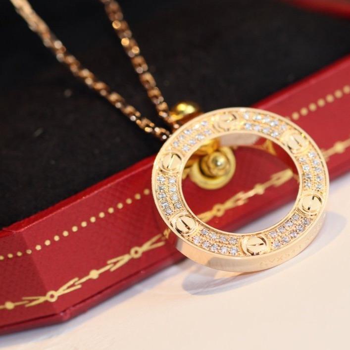 [Lumi Jewels]LOVE NECKLACE ADJUSTABLE ROSE GOLD