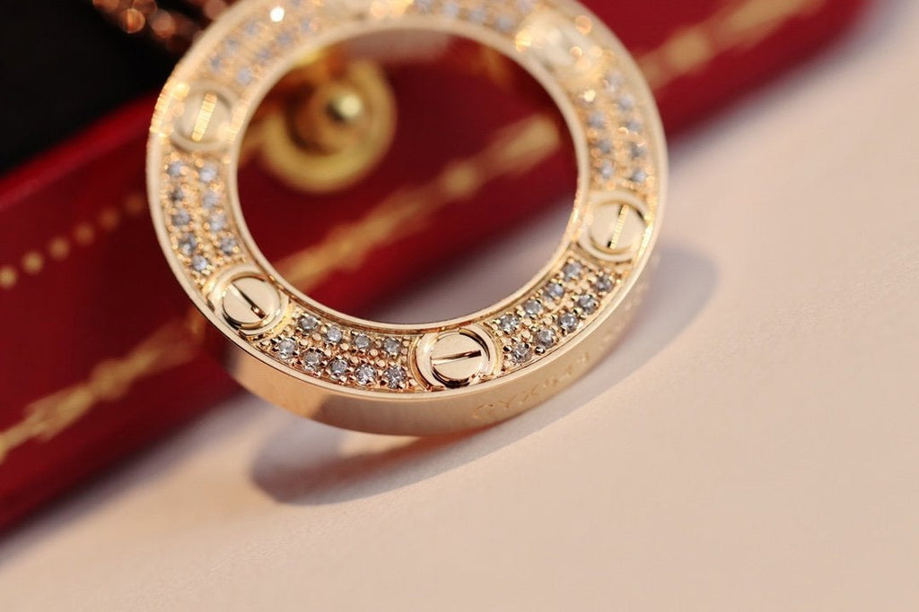 [Lumi Jewels]LOVE NECKLACE ADJUSTABLE ROSE GOLD