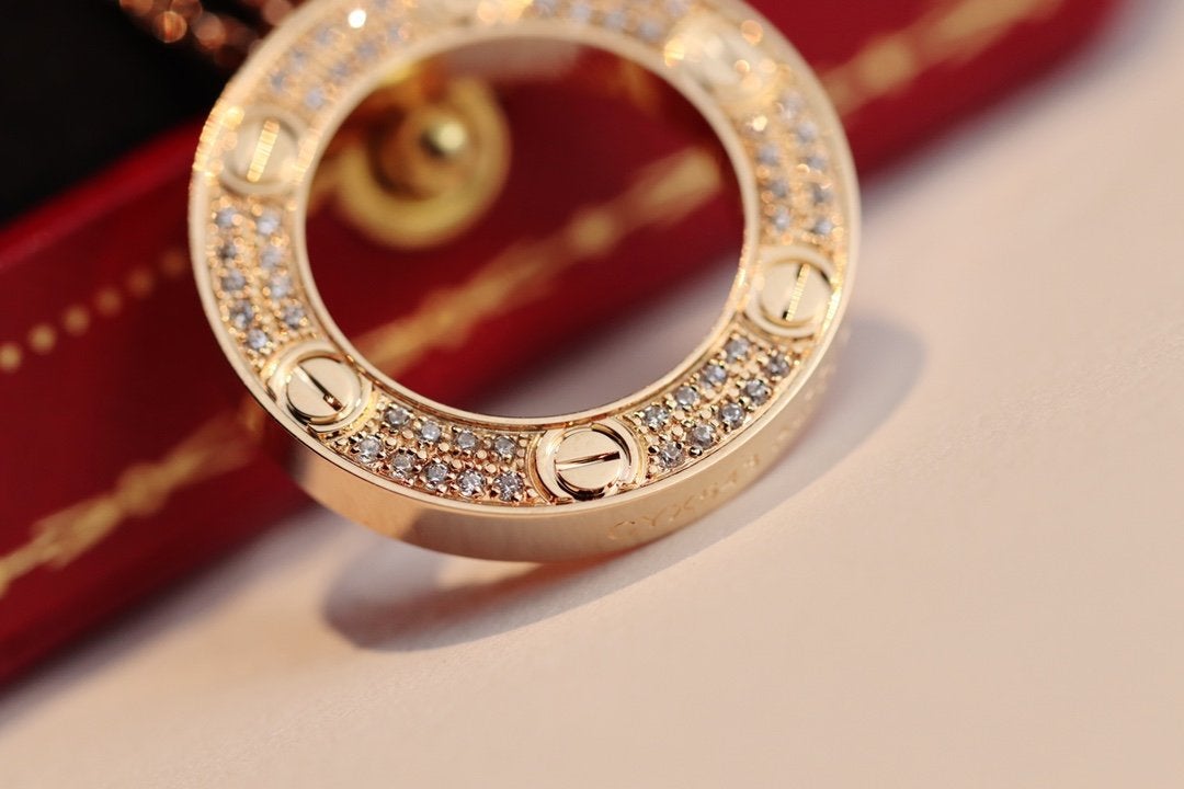 [Lumi Jewels]LOVE NECKLACE ADJUSTABLE ROSE GOLD