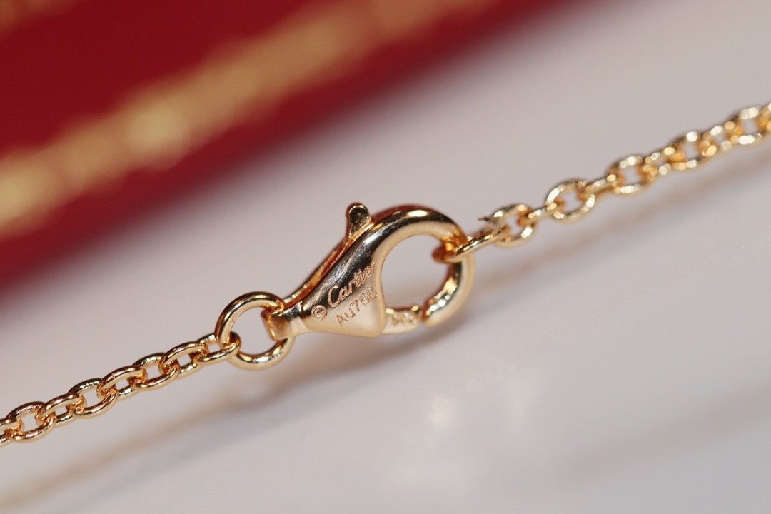 [Lumi Jewels]LOVE NECKLACE PINK GOLD AND SILVER