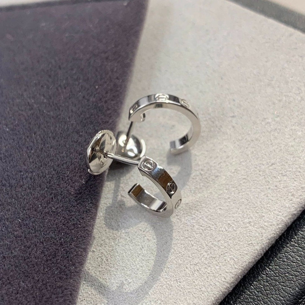 [Lumi Jewels]LOVE EARRINGS 2.65MM SILVER