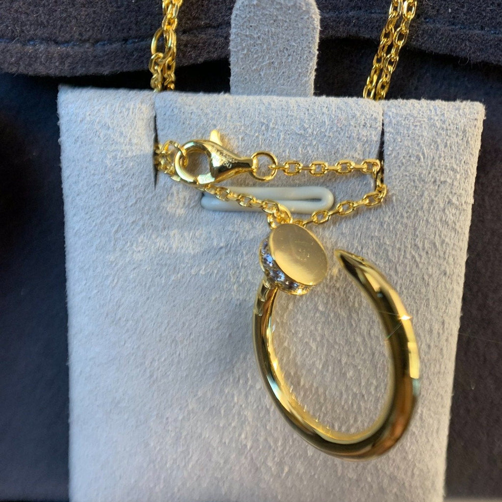 [Lumi Jewels]JUSTE NECKLACE GOLD DIAMONDS
