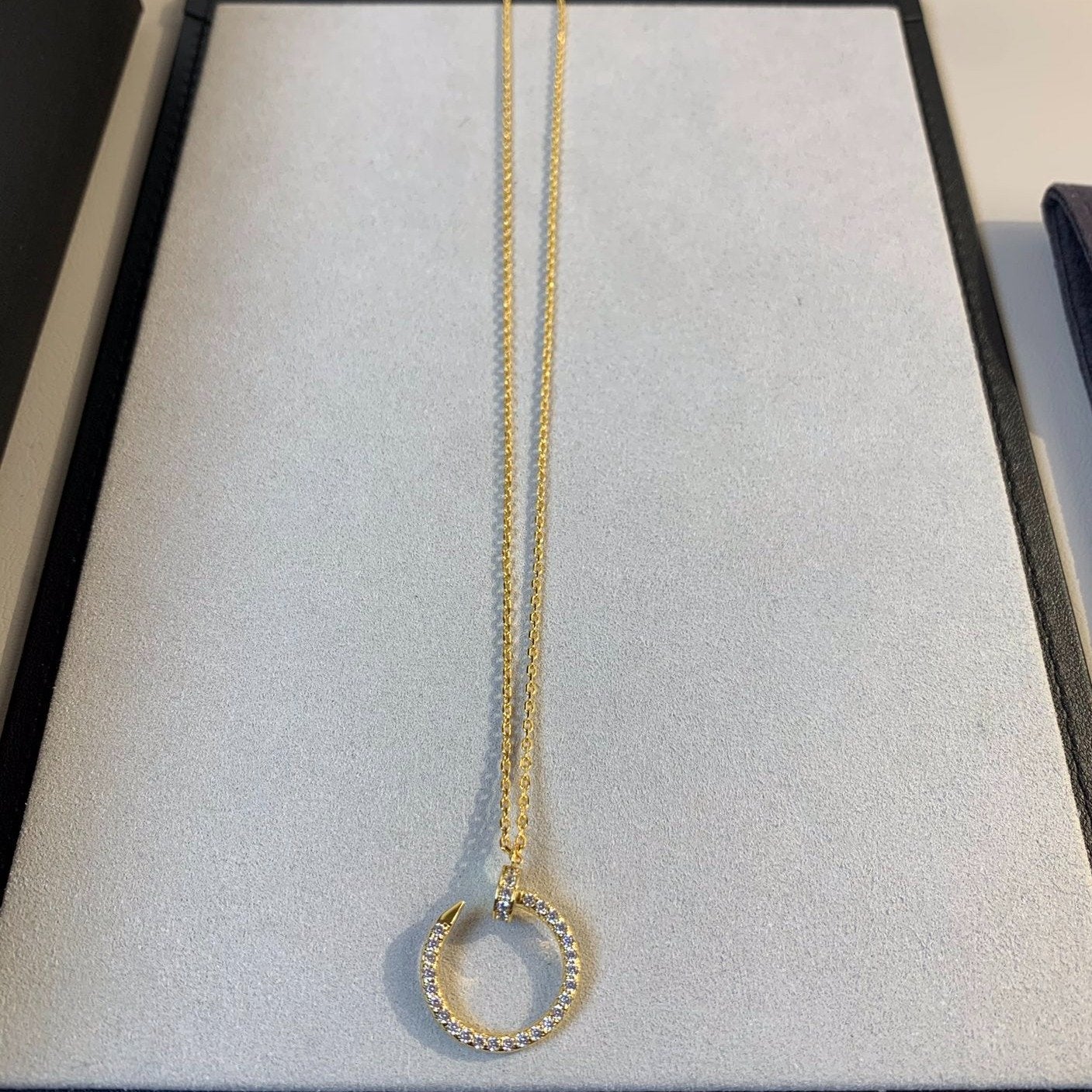 [Lumi Jewels]JUSTE NECKLACE GOLD DIAMONDS