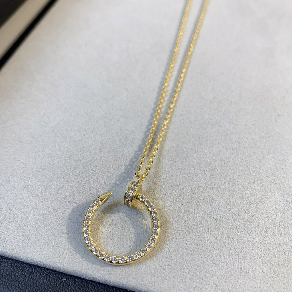 [Lumi Jewels]JUSTE NECKLACE GOLD DIAMONDS