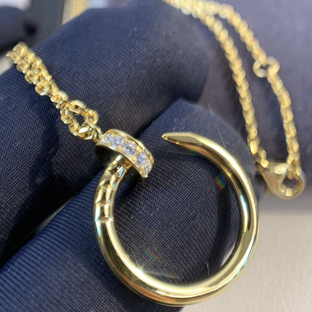 [Lumi Jewels]JUSTE NECKLACE GOLD DIAMONDS