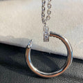 [Lumi Jewels]JUSTE NECKLACE SILVER