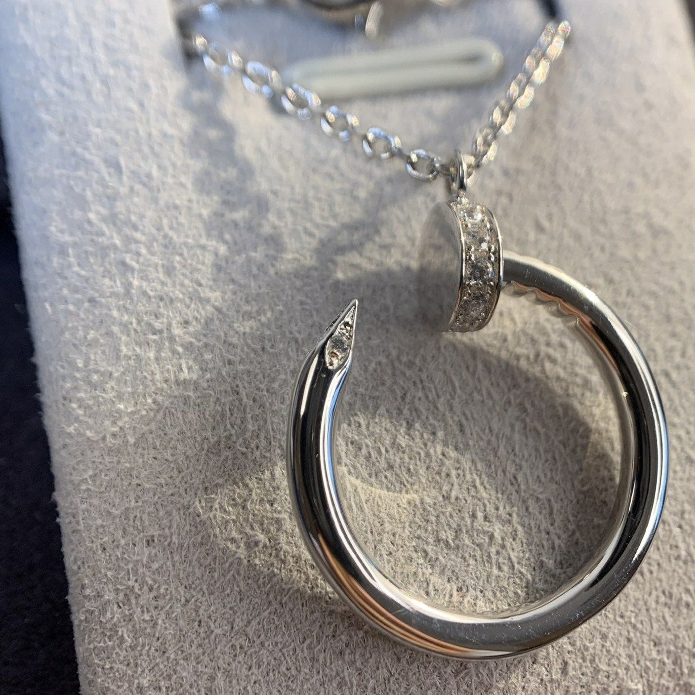 [Lumi Jewels]JUSTE NECKLACE SILVER