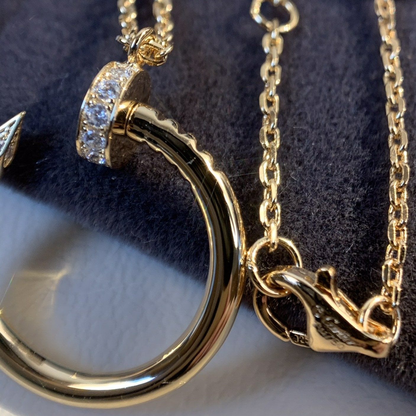 [Lumi Jewels]JUSTE NECKLACE PINK GOLD