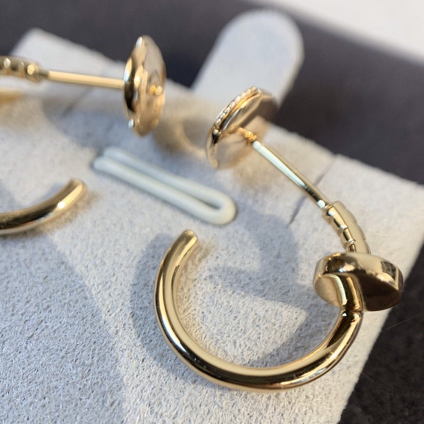 [Lumi Jewels]JUSTE EARRINGS PINK GOLD