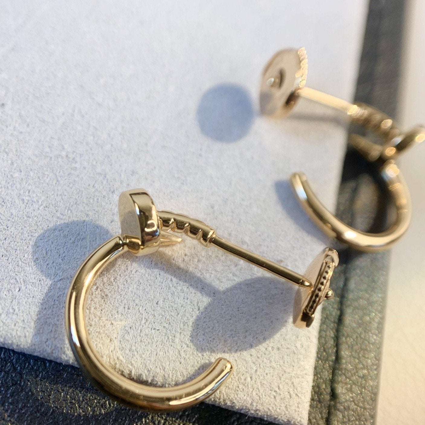[Lumi Jewels]JUSTE EARRINGS PINK GOLD