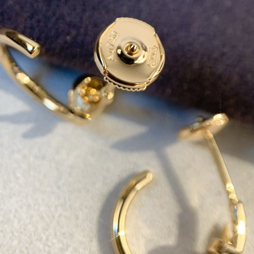[Lumi Jewels]JUSTE EARRINGS PINK GOLD