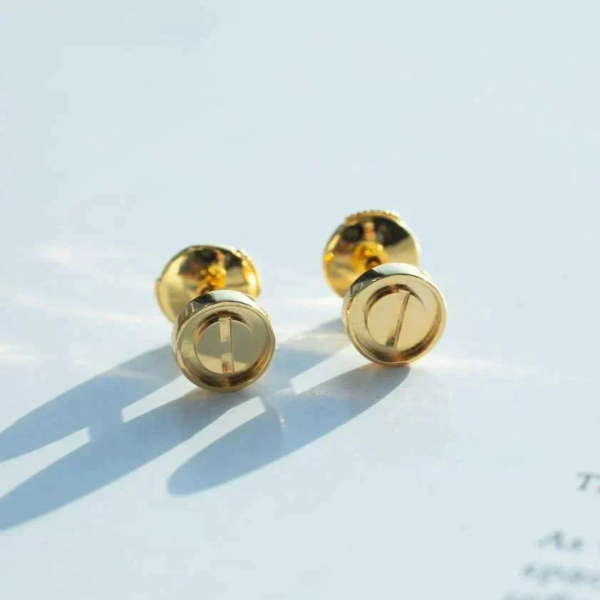 [Lumi Jewels]LOVE EARRINGS GOLD 10MM