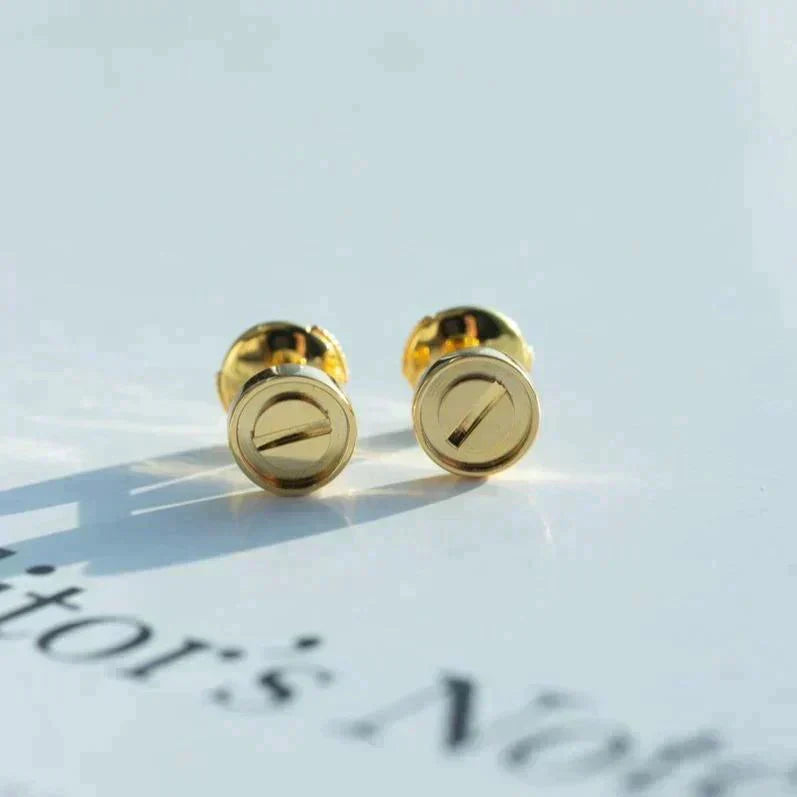[Lumi Jewels]LOVE EARRINGS GOLD 10MM