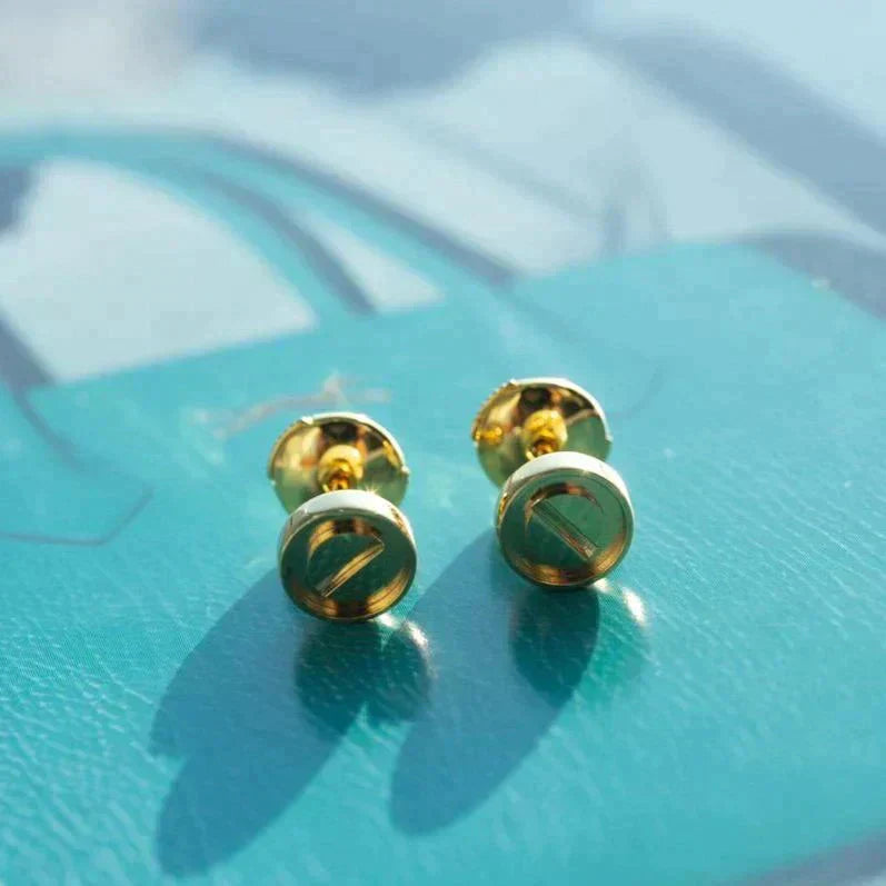 [Lumi Jewels]LOVE EARRINGS GOLD 10MM