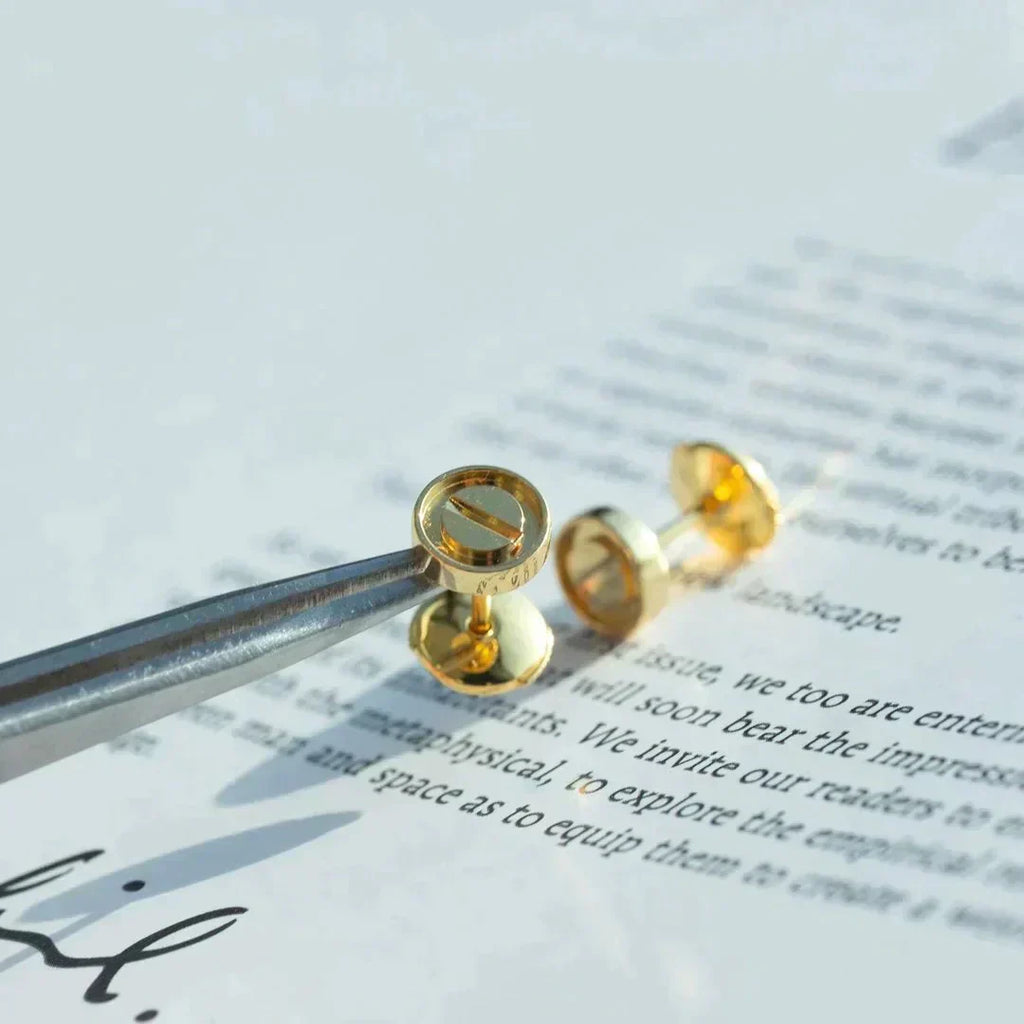 [Lumi Jewels]LOVE EARRINGS GOLD 10MM