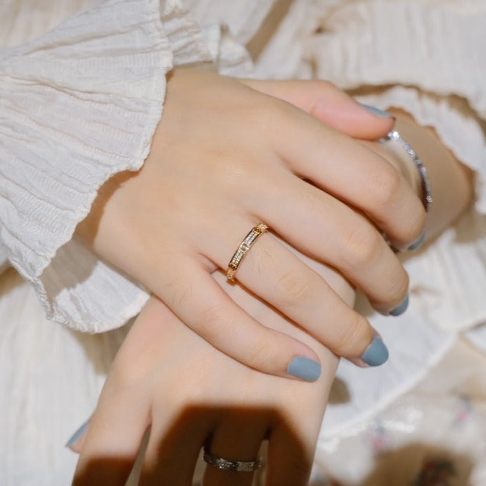[Lumi Jewels]LOVE RING 2.65MM DIAMOND