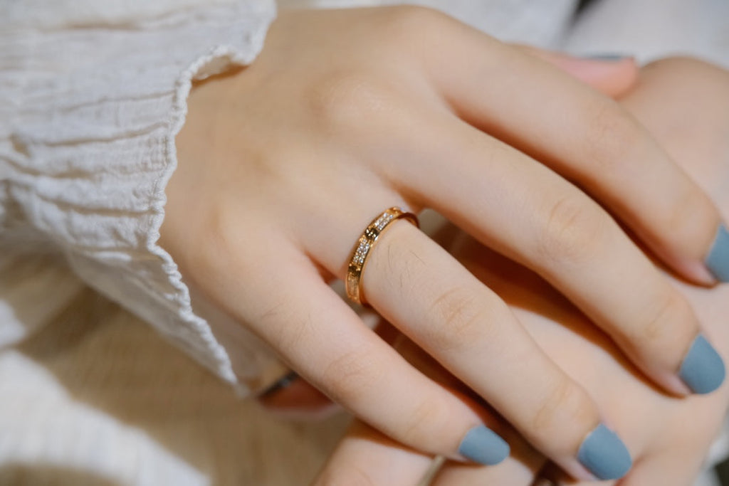 [Lumi Jewels]LOVE RING 2.65MM DIAMOND