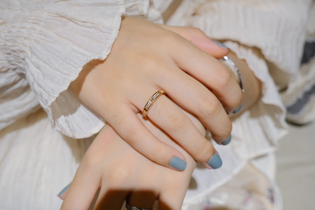 [Lumi Jewels]LOVE RING 2.65MM DIAMOND